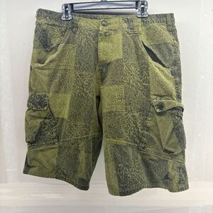 Jordan Jumpman 23 Green 286023 010 Casual Cargo Short Pants Mens Vintage Sz 36R